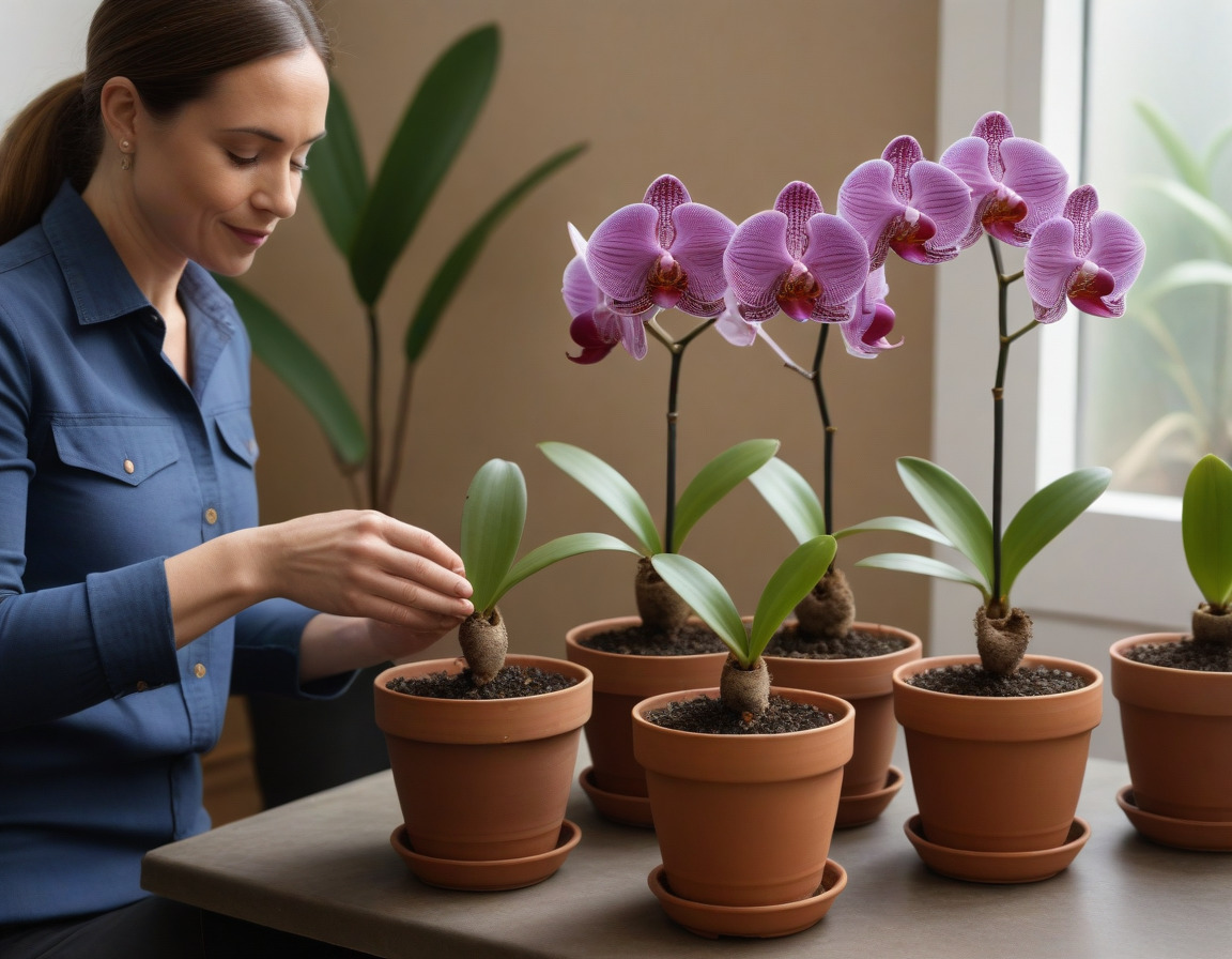 Orchideen umtopfen – so geht´s!